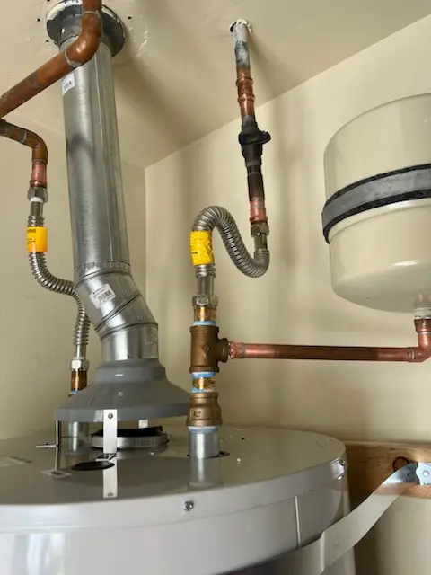 Water heater installation and plumbing repair in Miamiville